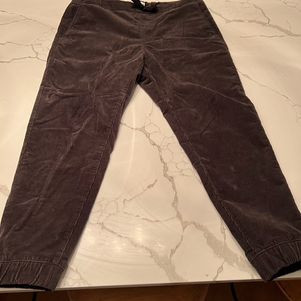 corduroy jogger pant